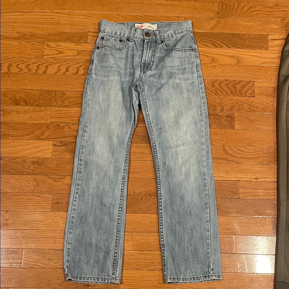 Levi's 505 Light Blue, Straight Jeans Size 12 Slim